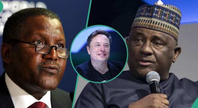 Elon Musk Makes Total Networth of 2 of Nigeria’s Richest Men in 6 Hours, Dangote Gets New Ranking.