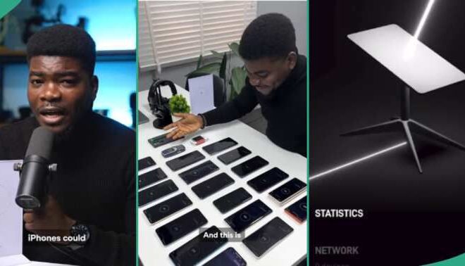 Nigerian Man Makes Interesting Discovery after Connecting His Starlink Network to over 20 Phones no