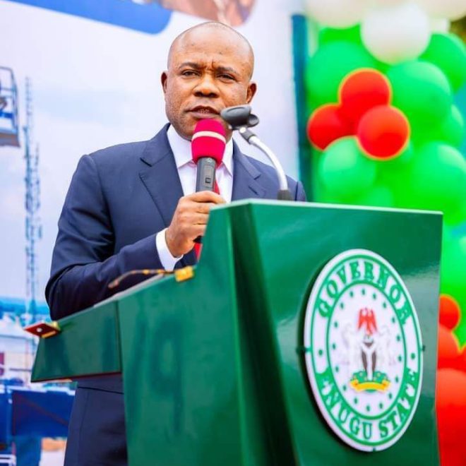 PNMbah has commissioned the state-owned mega asphalt plant in Enugu