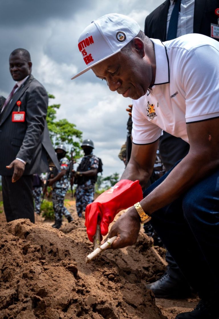 Governor Soludo alongside His Deputy officially launched “Operation Farm to Feed” campaign