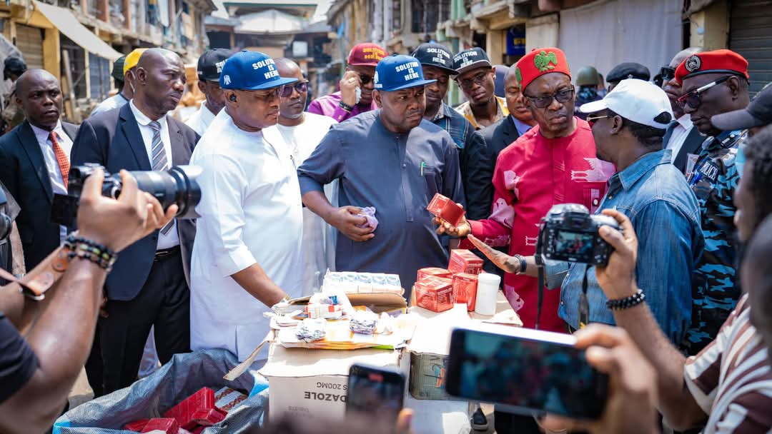 NAFDAC REOPENS ONITSHA OGBA ỌGWỤ MARKET
