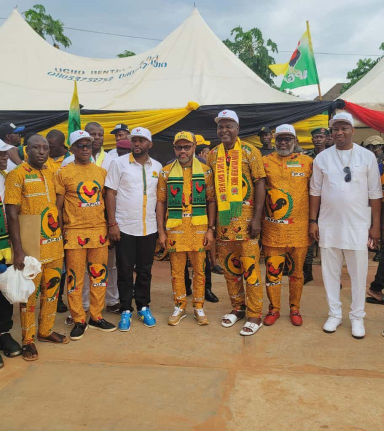 Deputy Governor Ibezim Leads APGA Ward-to-Ward Rally, Ignites Fresh Momentum for Soludo’s Re-election in Awka South