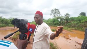Senator Nwoye Decries Bad Roads In Anambra North, Begs Tinubu on Urgent Intervention