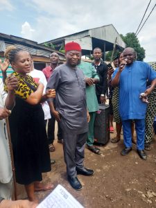 SENATOR TONY NWOYE COMMISSIONES ROAD PROJECTS AT AGULERI
